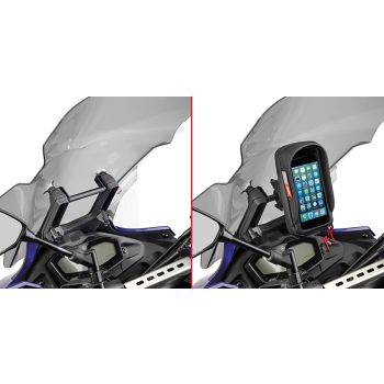 Givi Fairing upper bracket behind the windshield MT-07 Tracer (16)
