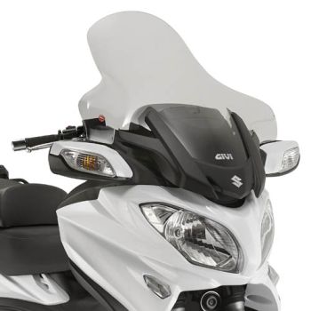 Givi Specific screen, transparent, 76 x7 5 cm (H x W) Burgman 650 / 650 Execut
