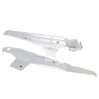 side cover set / side panel set chromed for Puch Maxi L / S E50