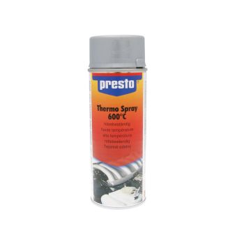 thermo spray paint Presto metallic silver 800°C 400ml