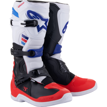 Saapad Alpinestars TECH3 WT/RD/BL