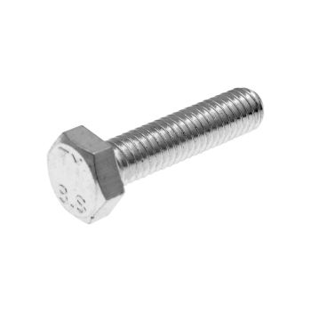DIN933 polt M6x25 täiskeermega tsingitud teras (25 tk)