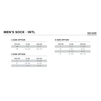 SOCKS MERINO 24 GRAY/BLACK M