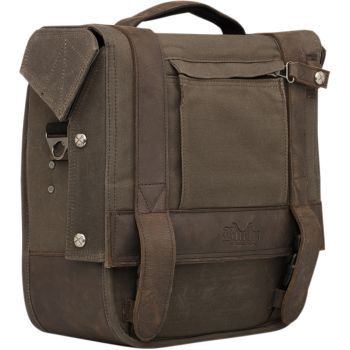 SADDLEBAG WAXED COTTON