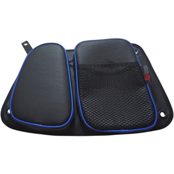 DOOR BAG REAR RZR BLK/BLU