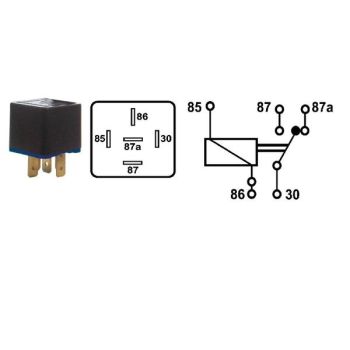 RELEE 12V 20/30A 5-KL