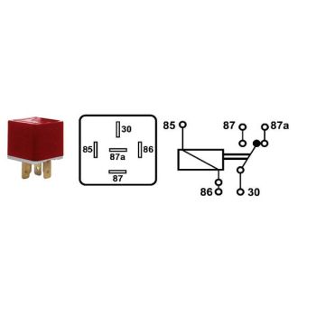 RELEE 12V 20/30A 5-KL
