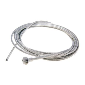 bowden inner cable 190cmx1.9mm with pear nipple 6x8mm