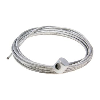 bowden inner cable 190cmx1.8mm with nipple 8mmx8mm