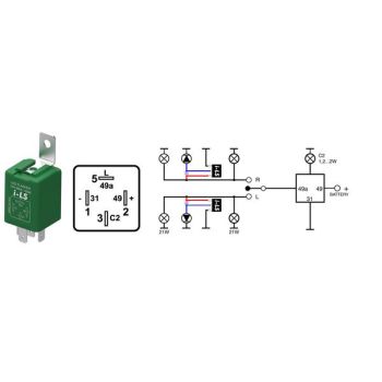 HÄIRETEPLOKK LED SUUNAT .12V