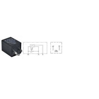 SUUNAT. RELEE 24V 170W MAX 3-K