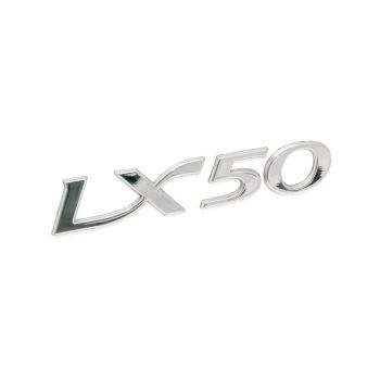 külgkatte märk "LX50" Vespa LX 50 jaoks