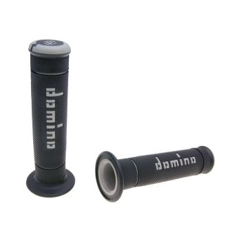 handlebar grip set Domino A240 Trial black / grey