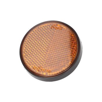 reflector round 55mm orange color, screwable