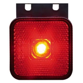 LED ÄÄRETULI 12/24V PUNANE