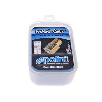 main jet set Polini for Mikuni carburetor size 130 to 175