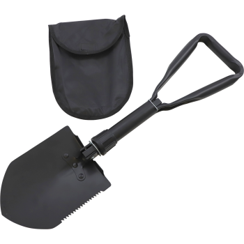 SHOVEL FOLDBLE BLK MSE