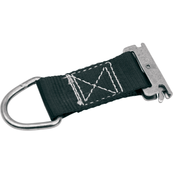 STRAP E-TRACK 7" BLK