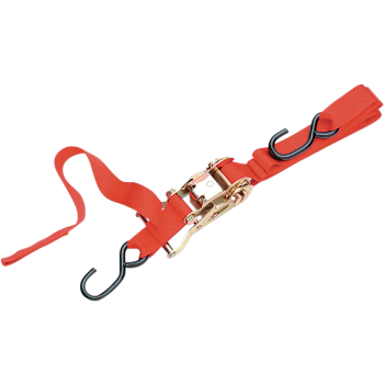 TIE DOWN 1"RAT ASST RED