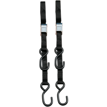 TIE DOWN 1.5"STD BLK PR