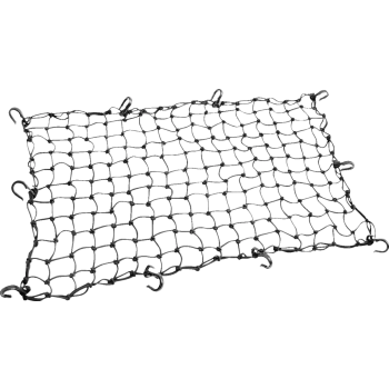 CARGO NET ADJUSTABLE BLACK 24