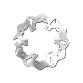 Psychic wave front brake disc