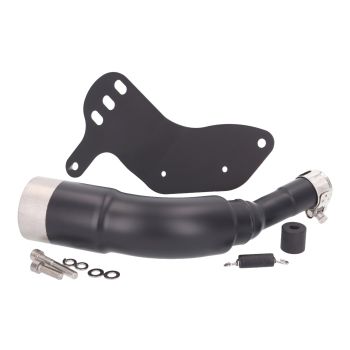 exhaust mounting kit incl. connecting pipe REMUS RS black for Vespa GTS, GTS Super 300 HPE Euro4 2019-