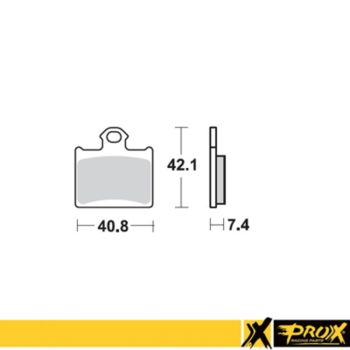ProX Rearbrake Pad KTM85SX 11-12