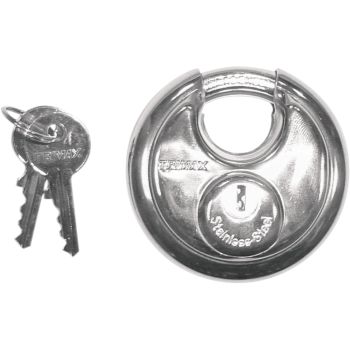 PADLOCK STNLS RND 70MM