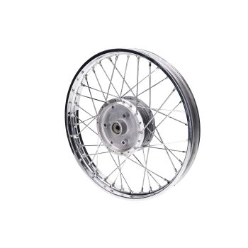 kodarvelg 1,50 x 16 tolli kroomitud terasest Simson KR51/1, KR51/2 Schwalbe, S50, S51, S53, S70, S83, SR4-1 Spatz, SR4-2 Star, SR4-3 Sperber, SR4-4 Habicht, Duo jaoks