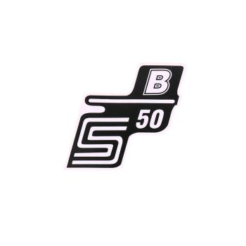 logo foolium / kleebis S50 B valge Simson S50 jaoks
