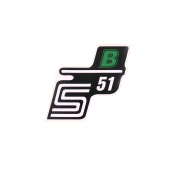 logo foolium / kleebis S51 B roheline Simson S51 jaoks