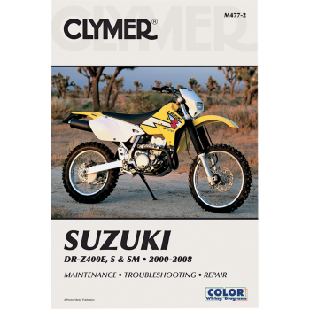 MANUAL SU DR-Z400 2000-12