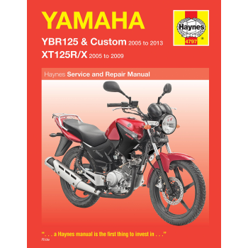 YAMAHA YBR125 & XTI25R/X