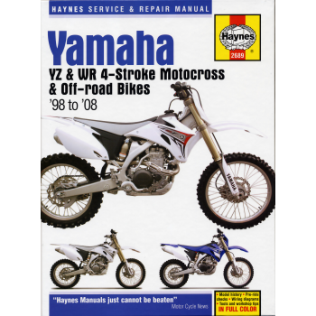 YAHAMA YZ & WR 4 STR M/CR