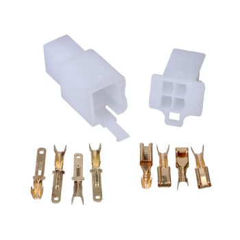 Starmoto Europe elektrijuhtmete remont/pistikukomplekt 4 tihvti 2,3 mm 10-tk