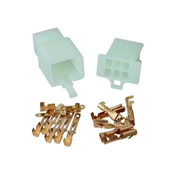 Starmoto Europe elektrijuhtmete remont/pistikukomplekt 6 tihvti 2,3 mm 14-tk