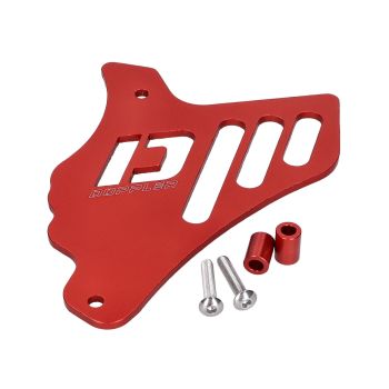 front sprocket cover Doppler red for Minarelli AM, Generic, KSR-Moto, Keeway, Motobi, Ride