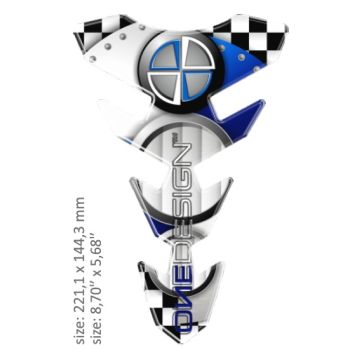 TANK PAD SLIM BMW LOGO