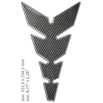 TANK PAD MOON SLIM CARBON