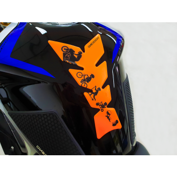 TANKPAD MATT FLUO ORANGE