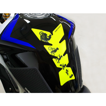 TANKPAD MATT FLUO YELLOW