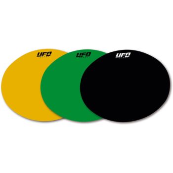 OVAL STICKERS F PLATES YL