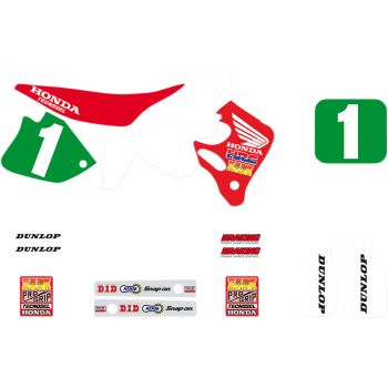 GRAPHIC KIT TEAM HONDA 92