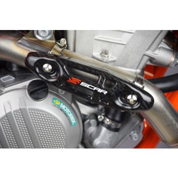 Scar Carbon Universal Exhaust Heat Protector For 4 stroke