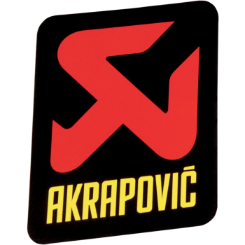 STICKER AKRAPOVIC VERT 95
