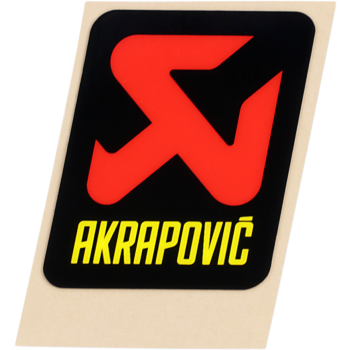 STICKER AKRAPOVIC VERT 60