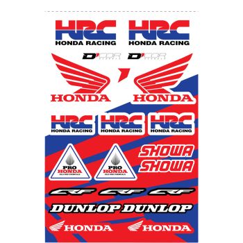 DCOR HRC DECAL SHEET