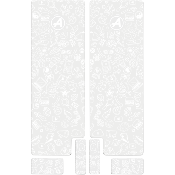 FORK DECAL WT ICON MAT