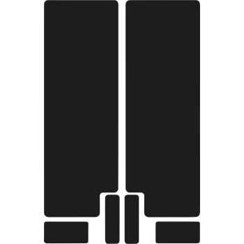 FORK DECAL BK GLOSS
